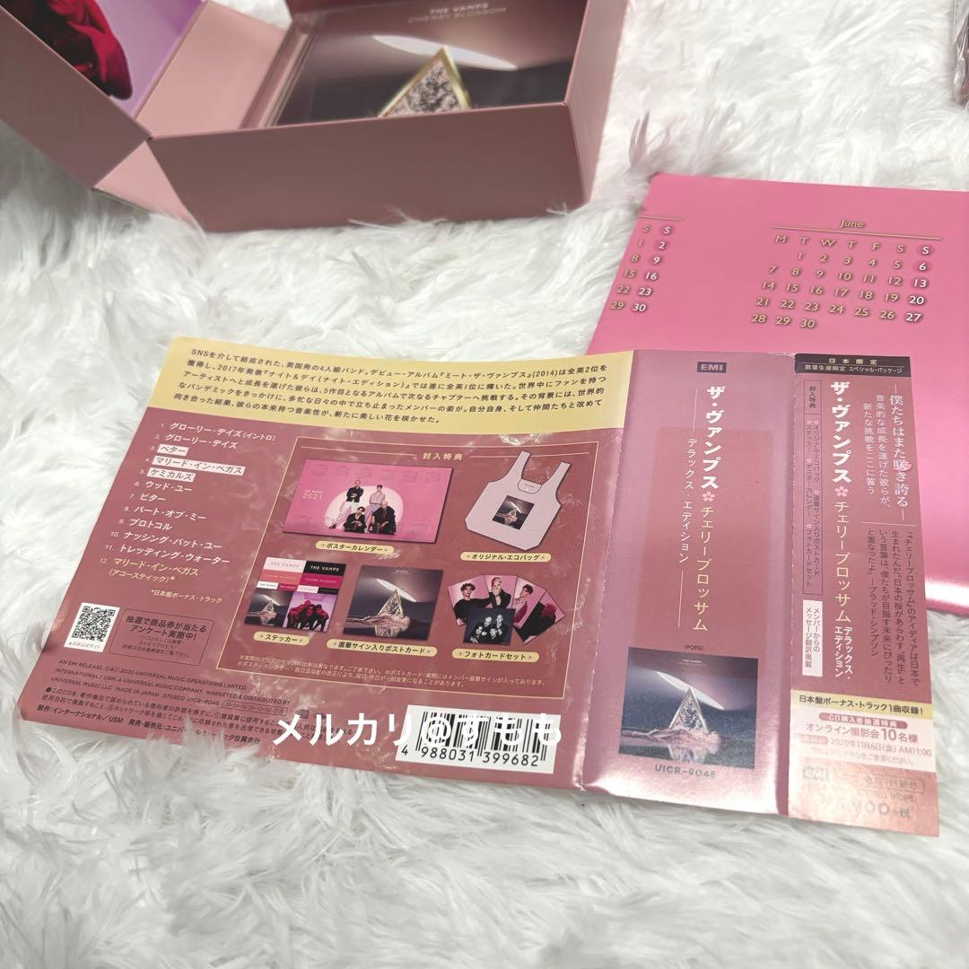【直筆サイン付】完全初回生産盤 THE VAMPS CHERRY BLOSSOM