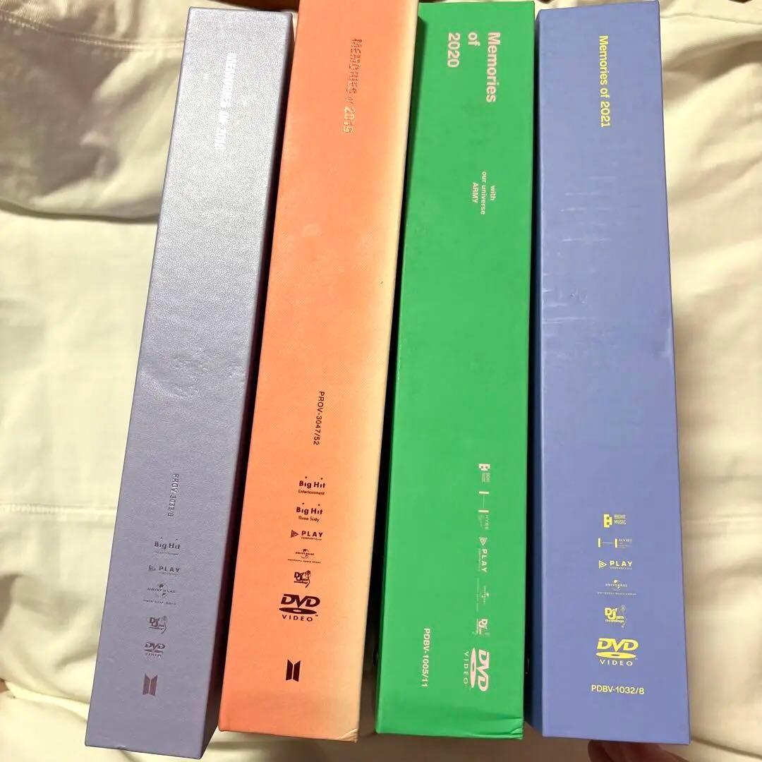 BTS MEMORIES DVDセット 2018-2021 メモリーズ