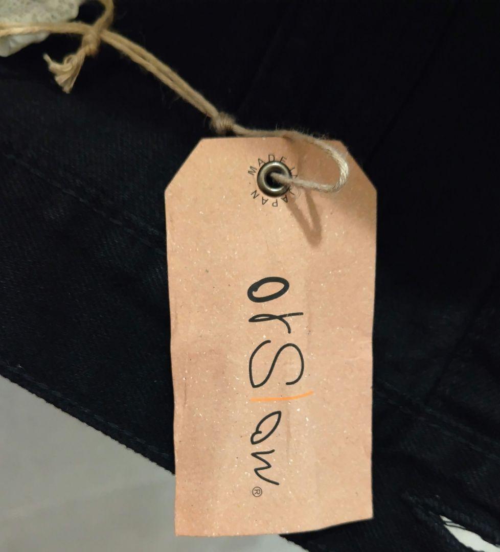 orslow 3rdモデル トラッカージャケット Gジャン ブラック Sタグ付き
