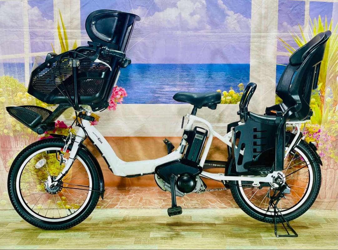 ヤマハパスキス⭐️人気モデル！子供乗せ電動アシスト自転車Y2710