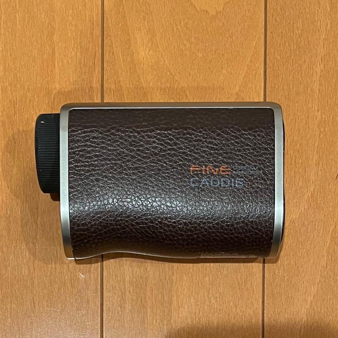 中古 FINE CADDIE レーザー距離計 ファインキャディ J300ブラウン