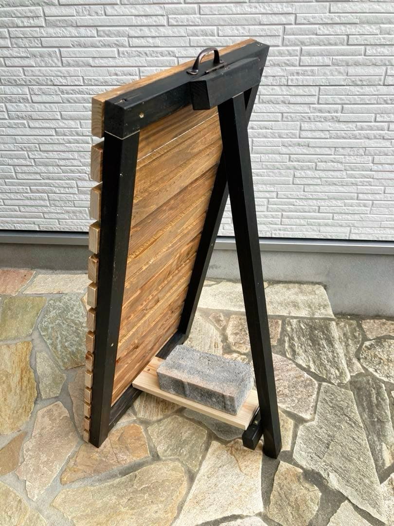新作　Ａ型看板　ひのき　ワイルド　オリジナル　大きいスリムＬＬ　おまけ×2