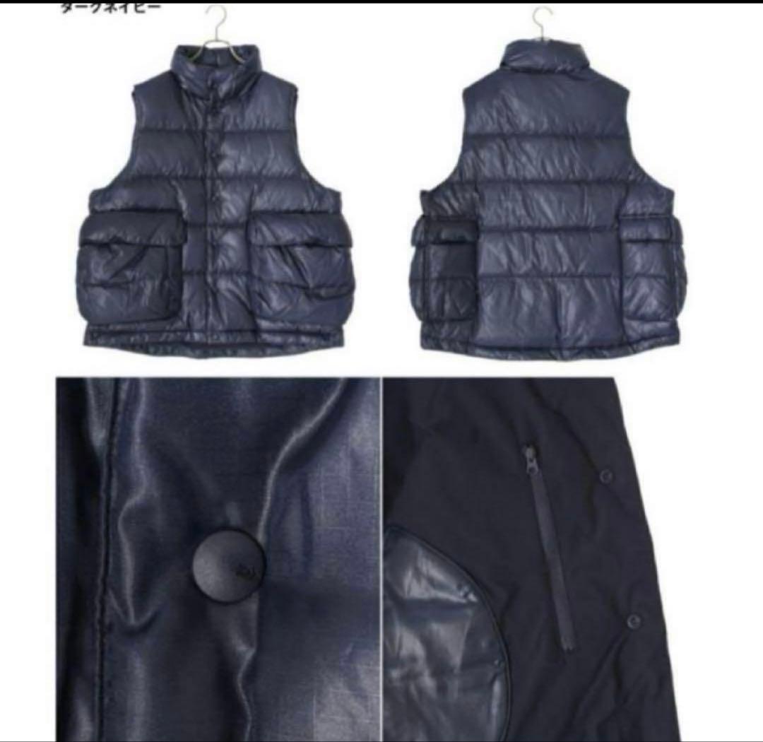 daiwapier39TECHBACKPACKERDOWNVEST M ネイビー
