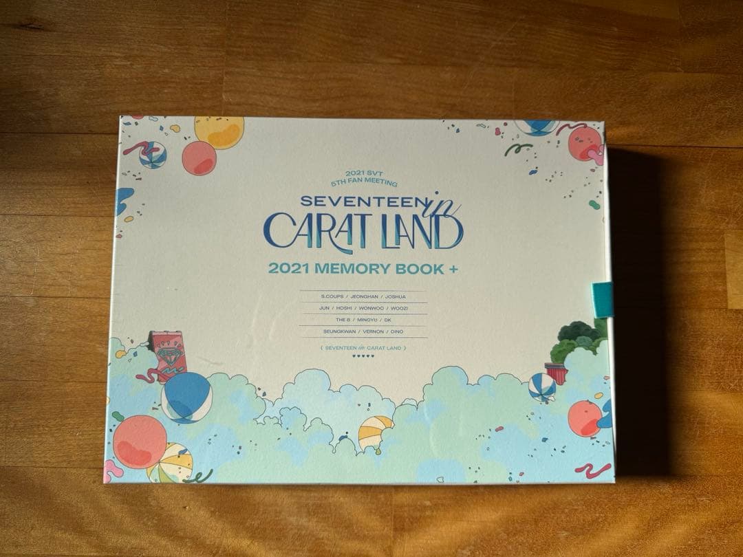 K-POP・アジア SEVENTEEN CARAT LAND 2021 MEMORY BOOK