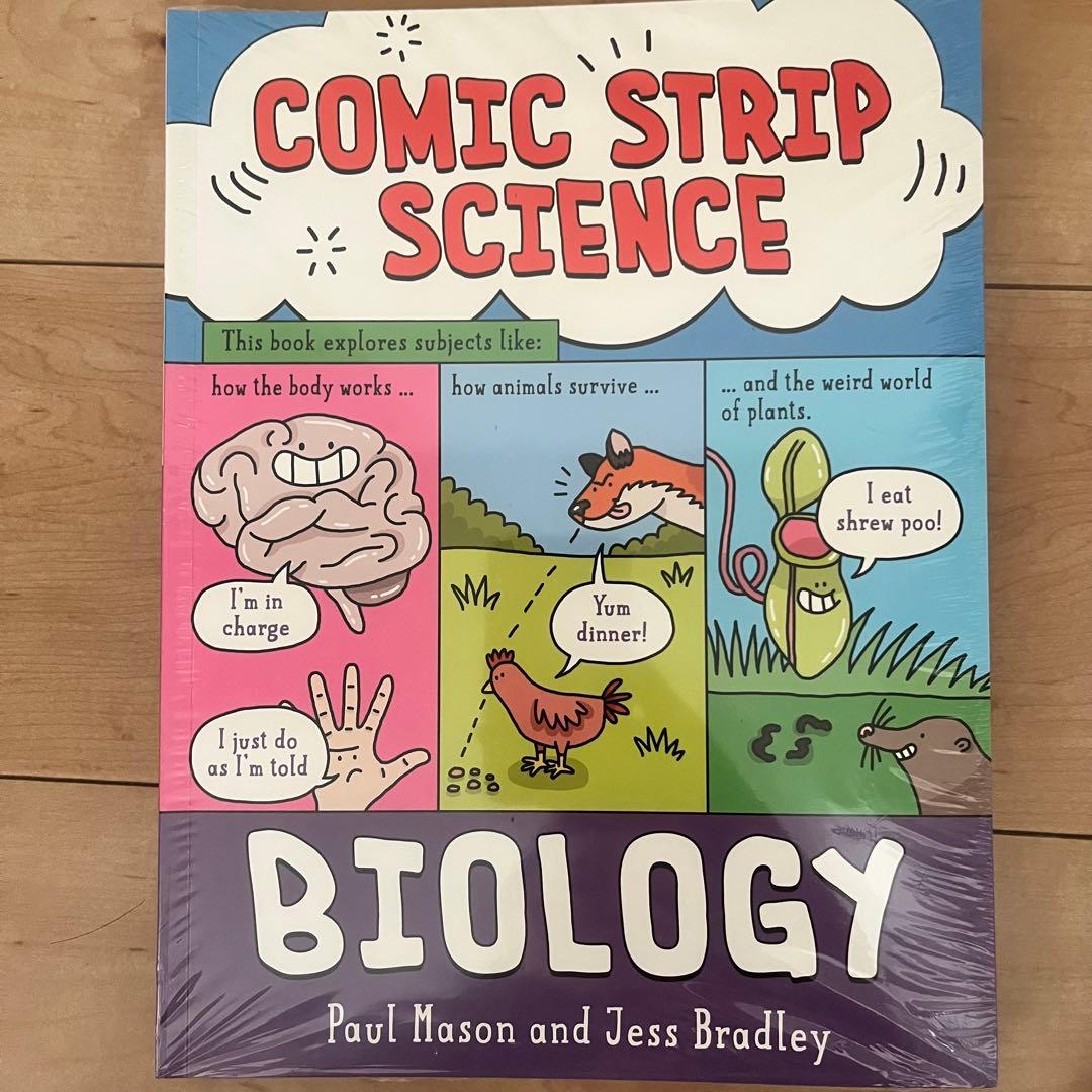 Comic Strip Science 英語グラフィックノーブル 英語漫画　5冊