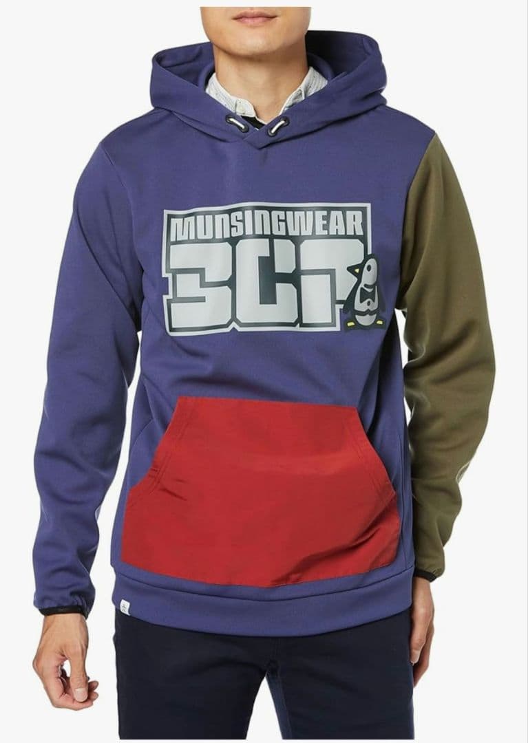 Munsingwear　メンズゴルフウェア　ハイロックコラボ　ストレッチパーカー