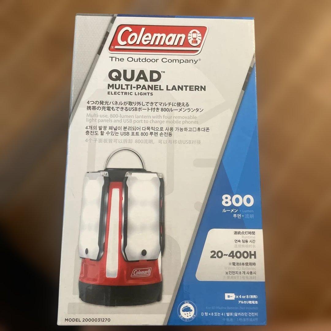 コールマン(Coleman) クアッドマルチパネルランタン 2000031270