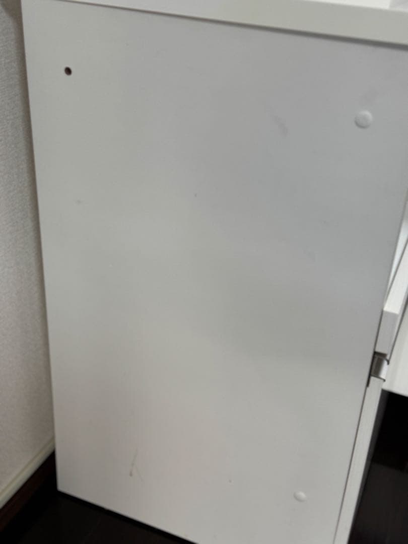ニトリ キッチンボード ホワイト 食器棚 引き出し式 コンセント付き