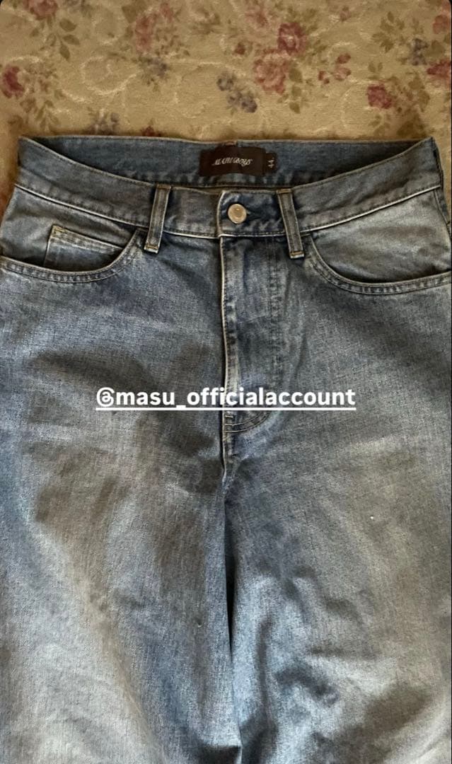 パンツ MASU BOYS BAGGY JEANS
