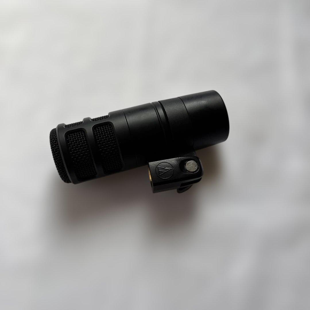 audio-technica AT2040 ダイナミックマイク　ポップガード付き