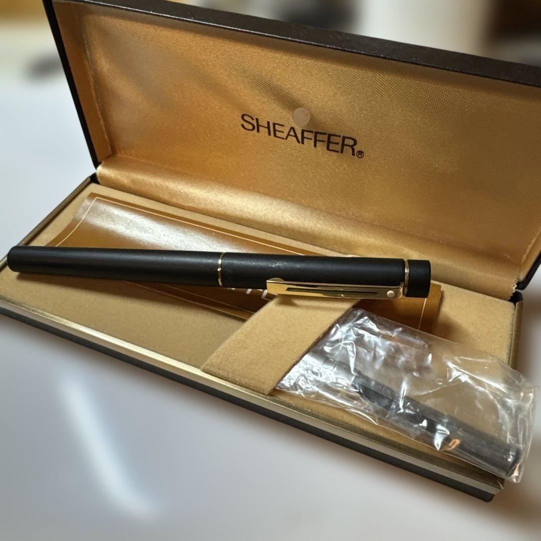 【14k】SHEAFFER シェーファー 万年筆 14K 585 黒