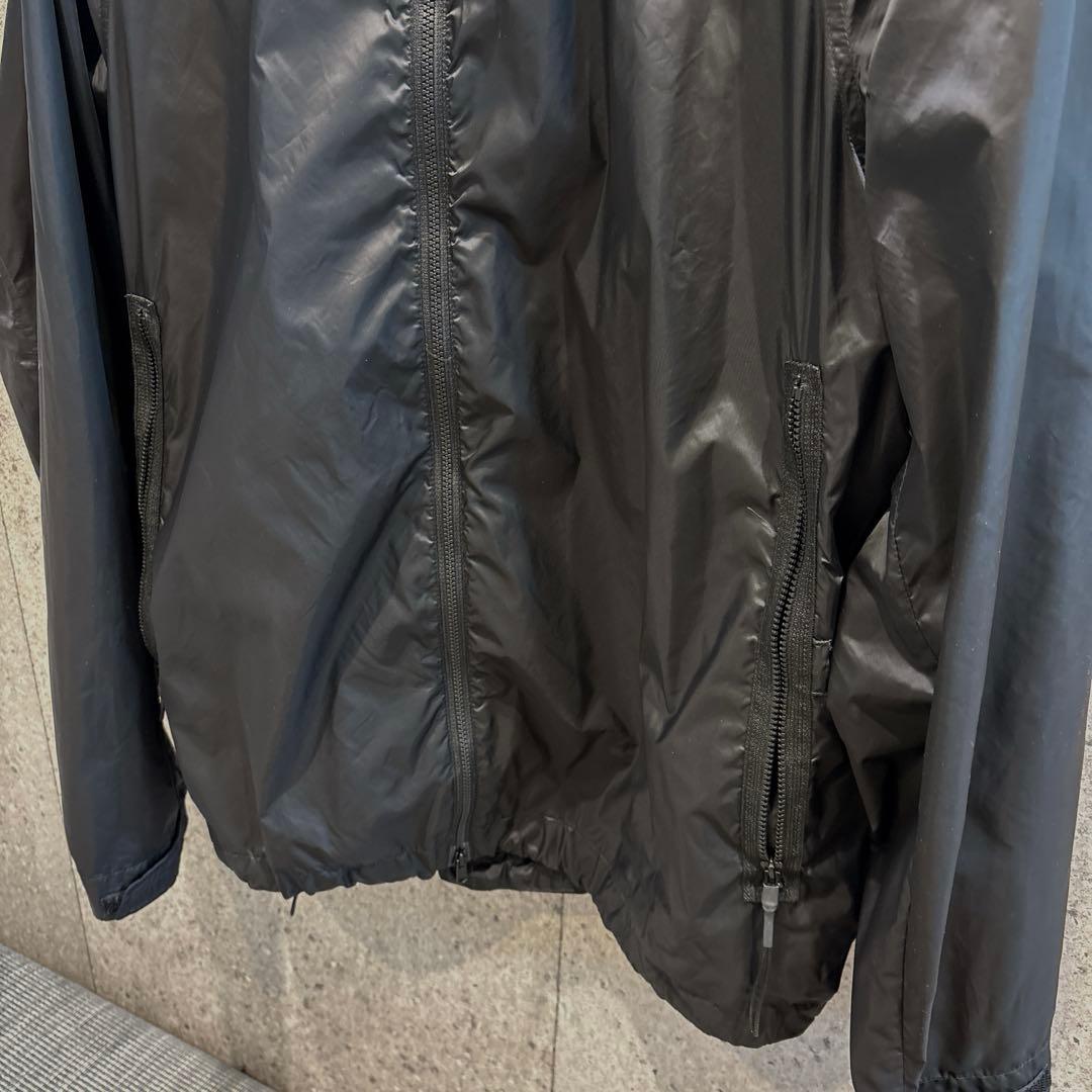 美品　ブリーフィング　フーディーブルゾン