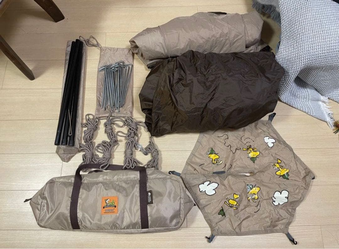 ロゴス SNOOPY Tepee ワンボール テント スヌーピー ナバホ