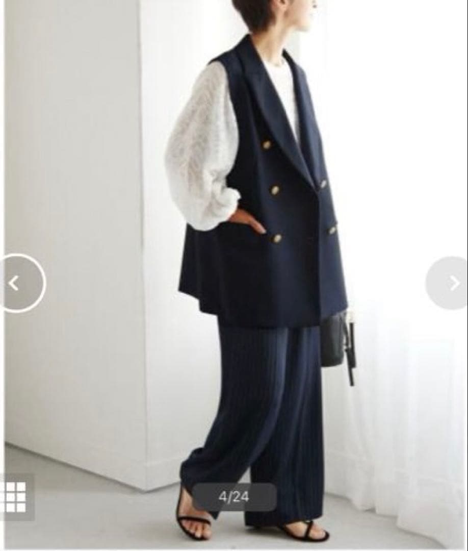 【JOURNAL STANDARD relume】ネイビーベスト