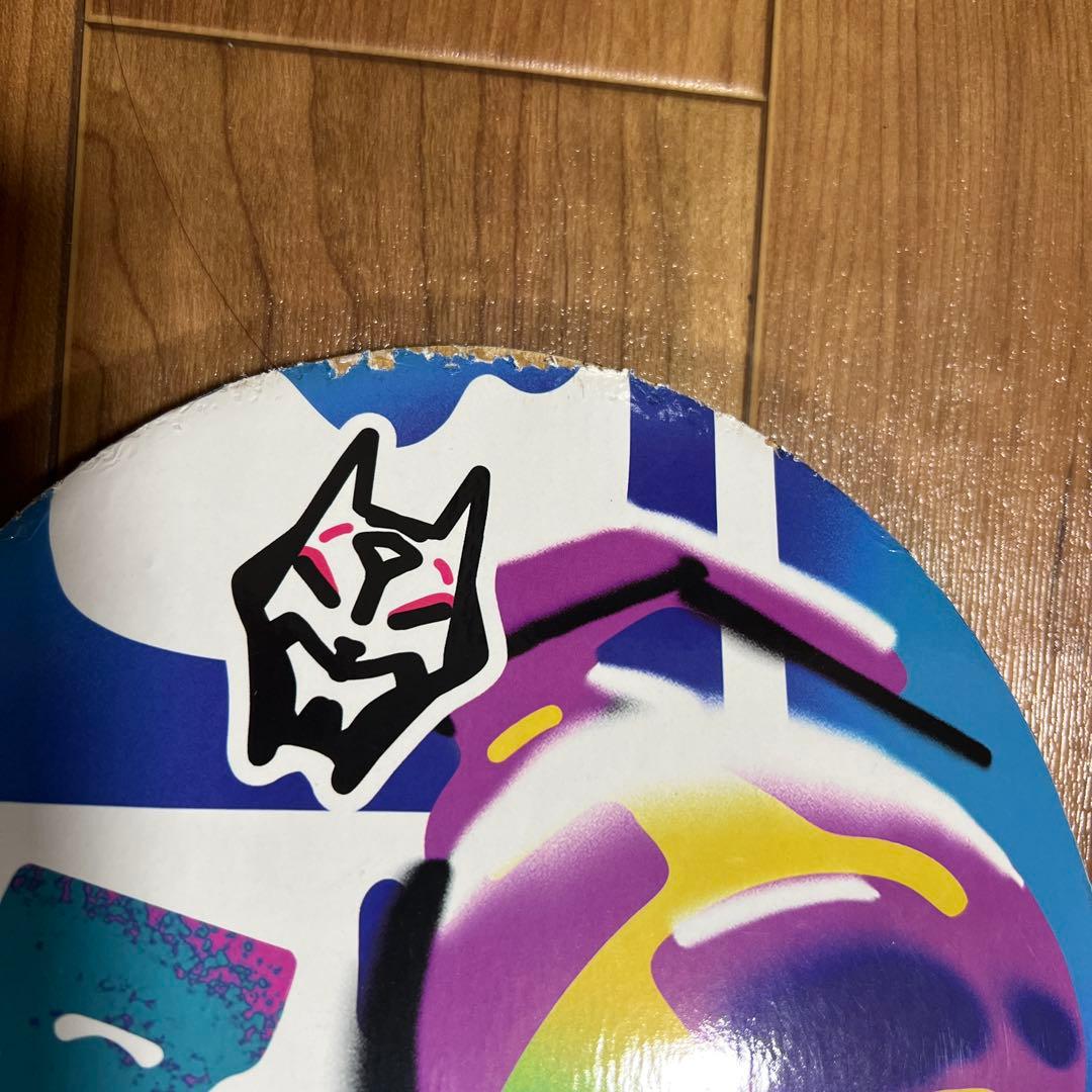 スケートボードデッキ 木製 グリップテープ付き