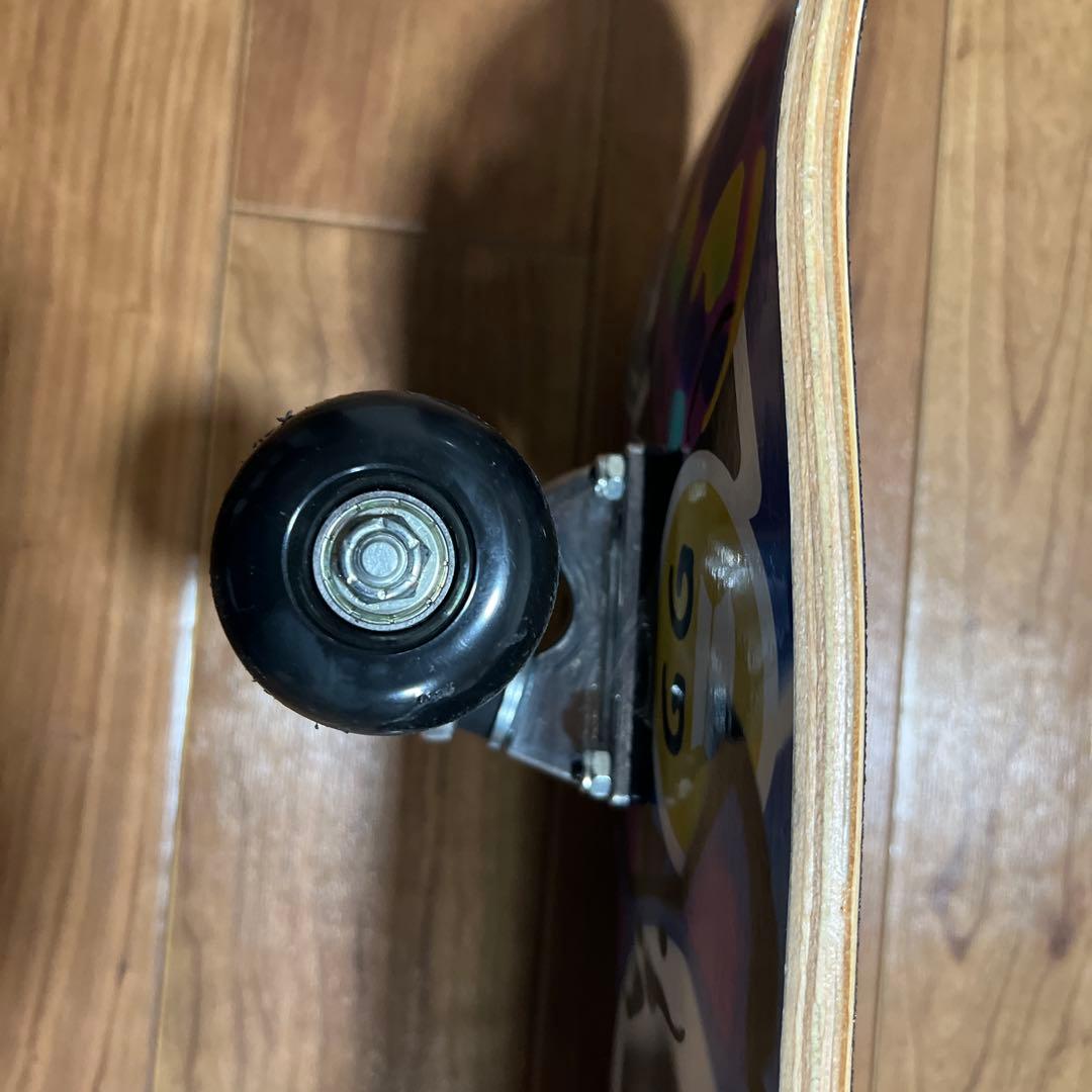 スケートボードデッキ 木製 グリップテープ付き