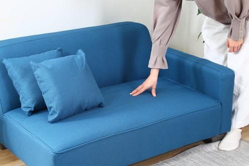 《新品・送料無料》ローソファ　胡坐２　ＢＬ