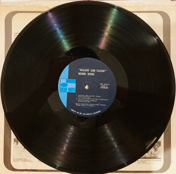 Bennie Green Walkin' And Talkin レコード LP