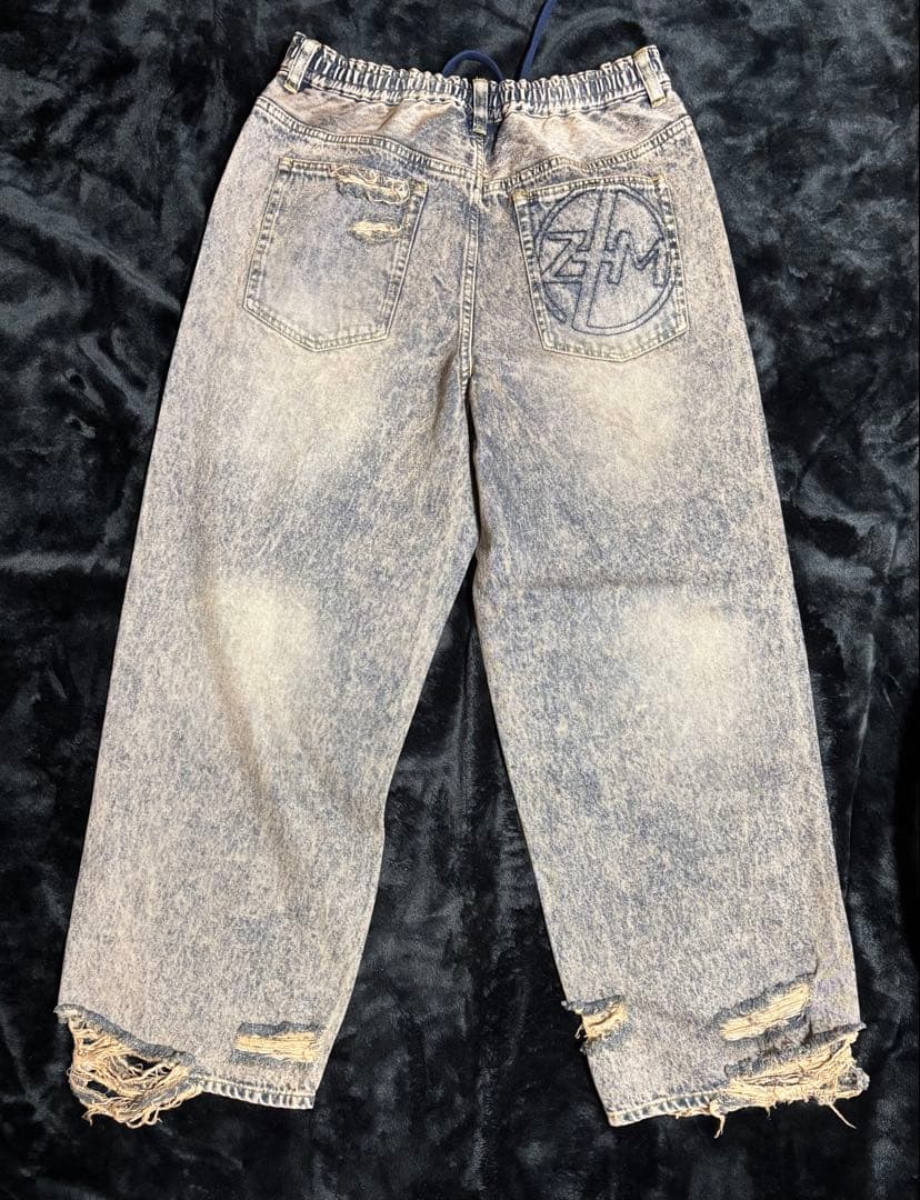 ぺ*)様 MAD Vintage Denim Pants L,ずっと真夜中でいい