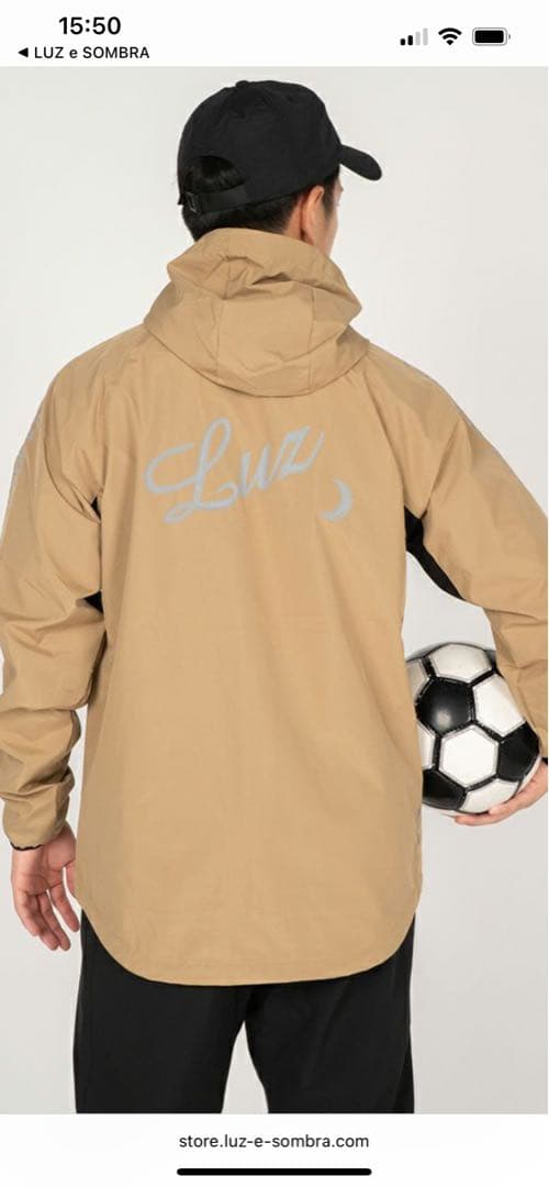 K【美品/LUZeSombra】STRETCH TAFTA JKT L