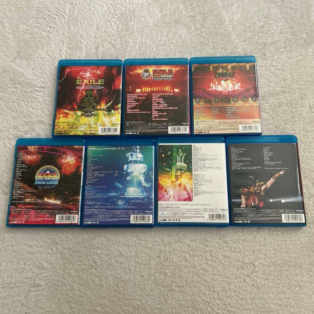 EXILE/EXILE LIVE TOUR Blu-rayまとめ売り