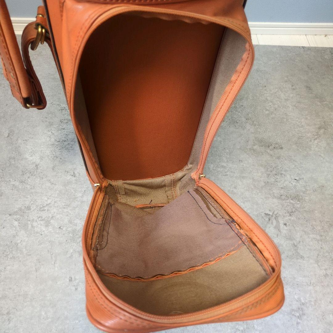 DUNLOP × BALENCIAGA レディース キャディバッグ キャメル