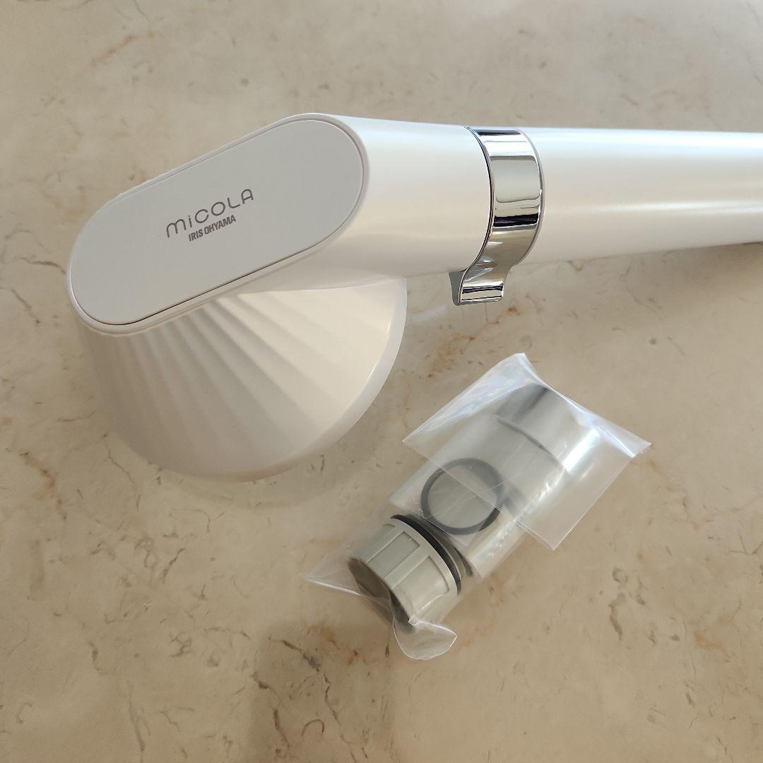 IRISO HYAMA micoLAホワイトラウンド型シャワーヘッド