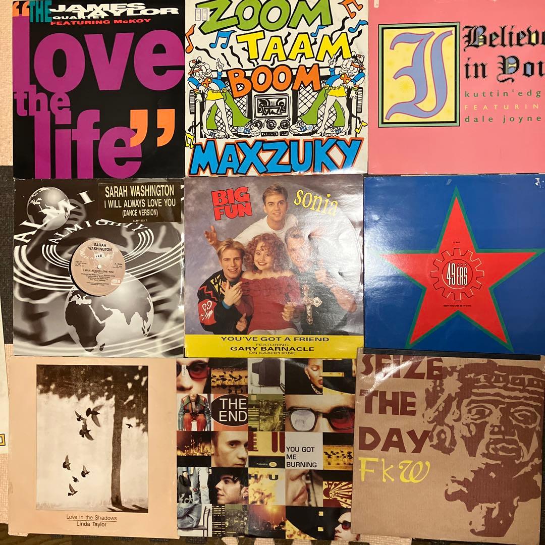 ジャンク レコード まとめ売り 90枚 Trance House Techno