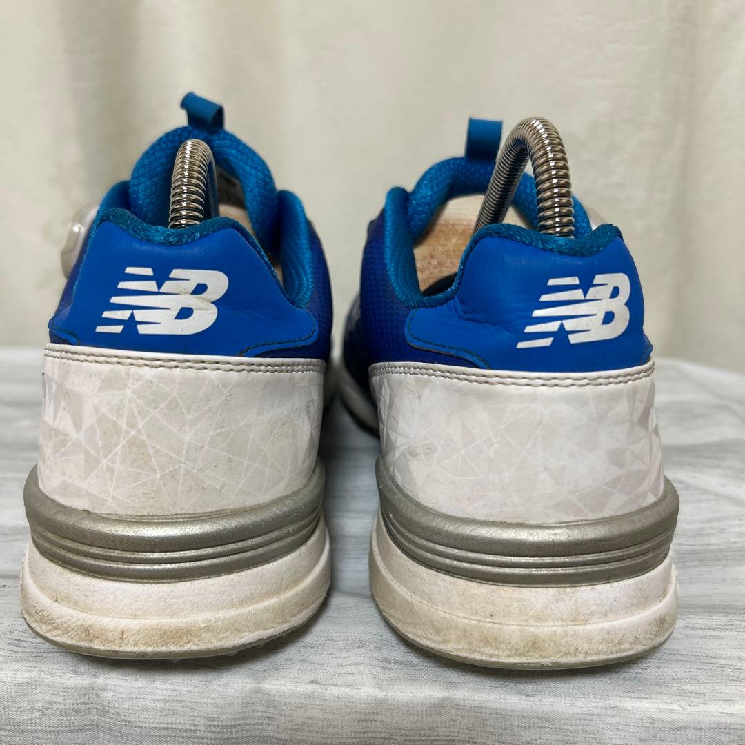 NB★ニューバランス/ゴルフシューズ★ダイヤル式スパイク★25.5cm★BOA