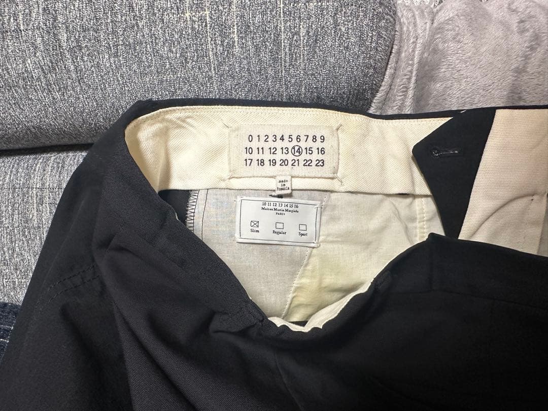 Maison Martin Margiela スリムフィットスラックス