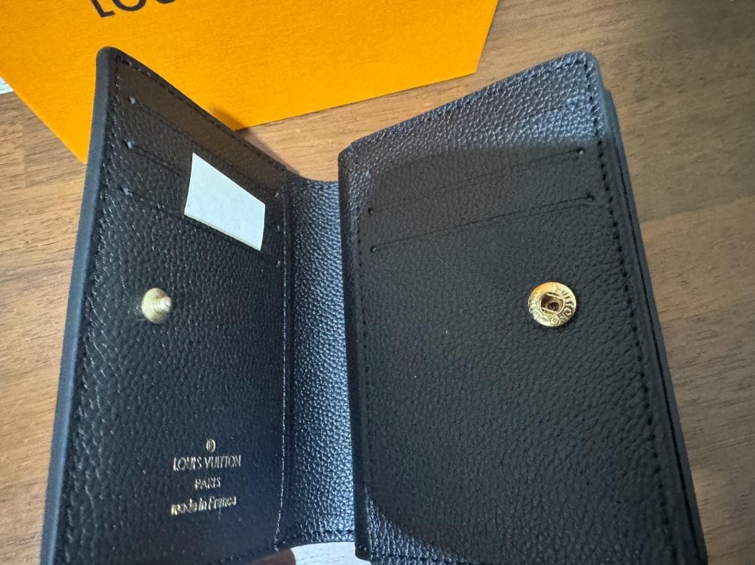 Louis Vuitton 二つ折り財布 ブラック