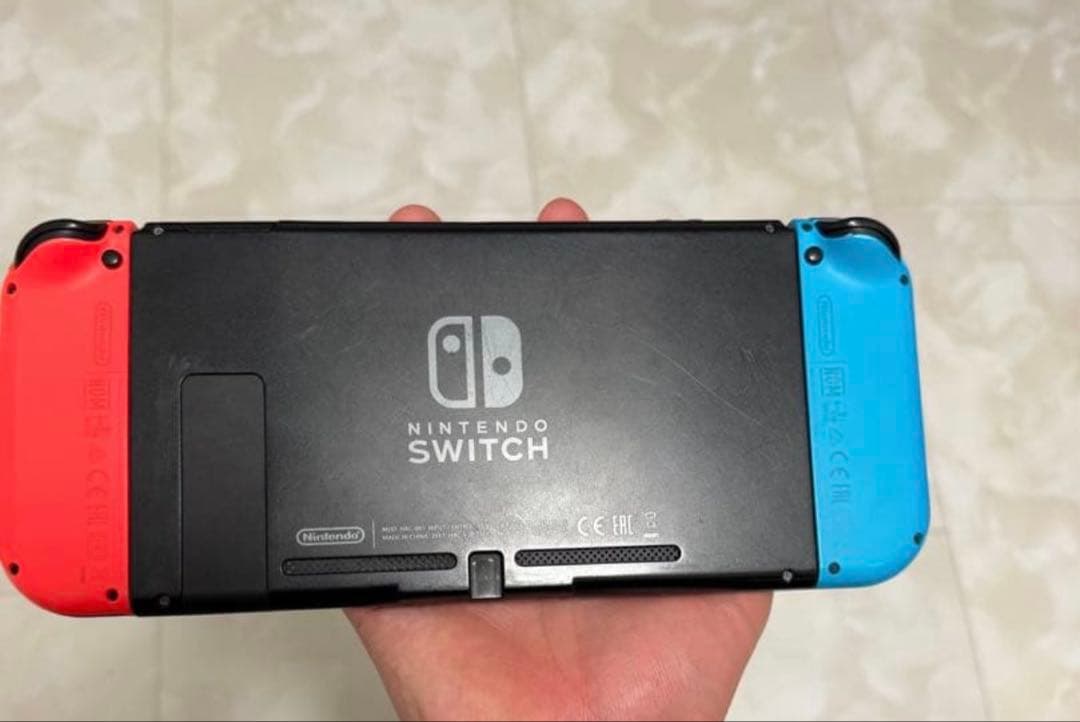 Nintendo Switch 本体 赤/青 モンスターハンターライズ付き