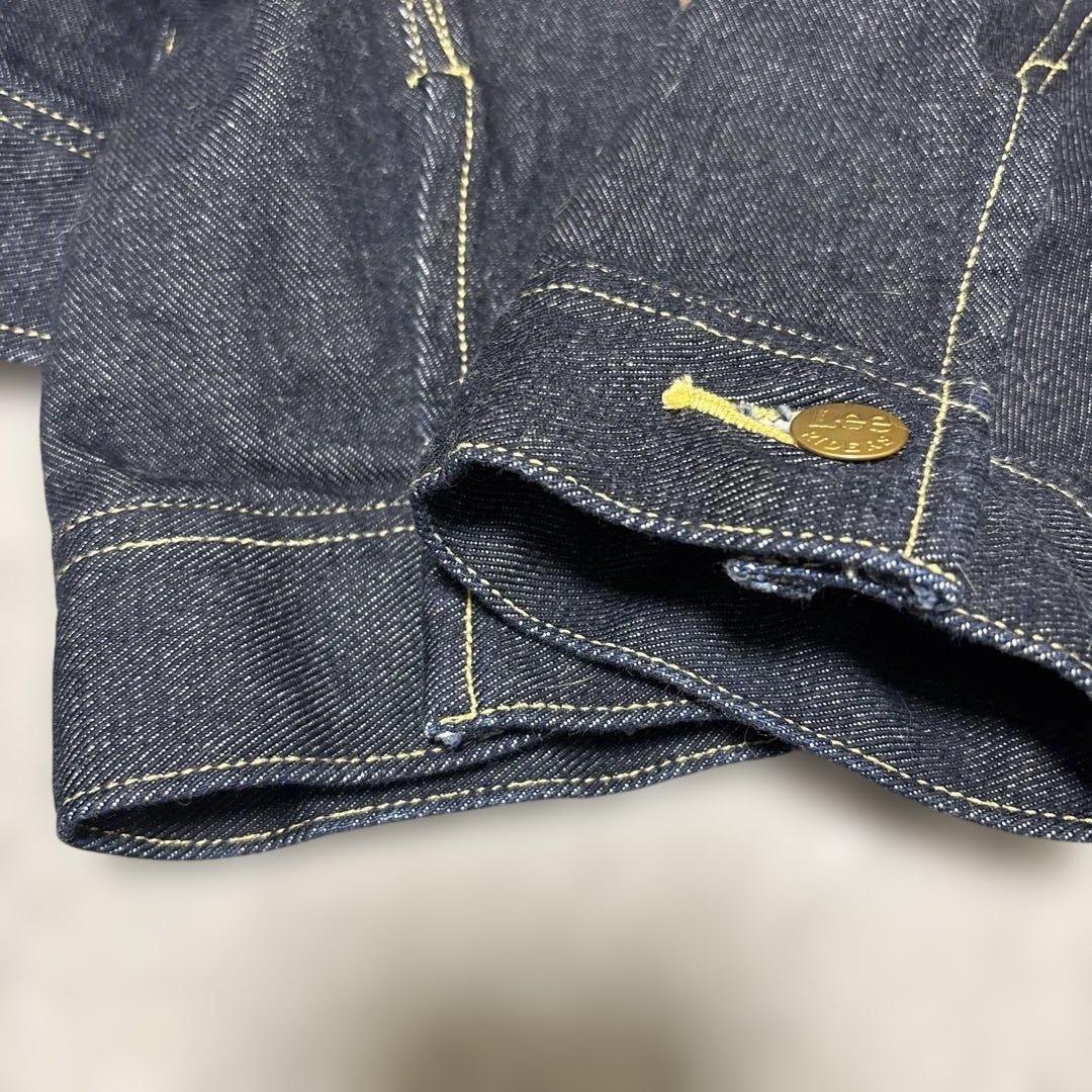 美品　Lee Riders ✖︎tk コラボ　デニムジャケット インディゴ　濃紺