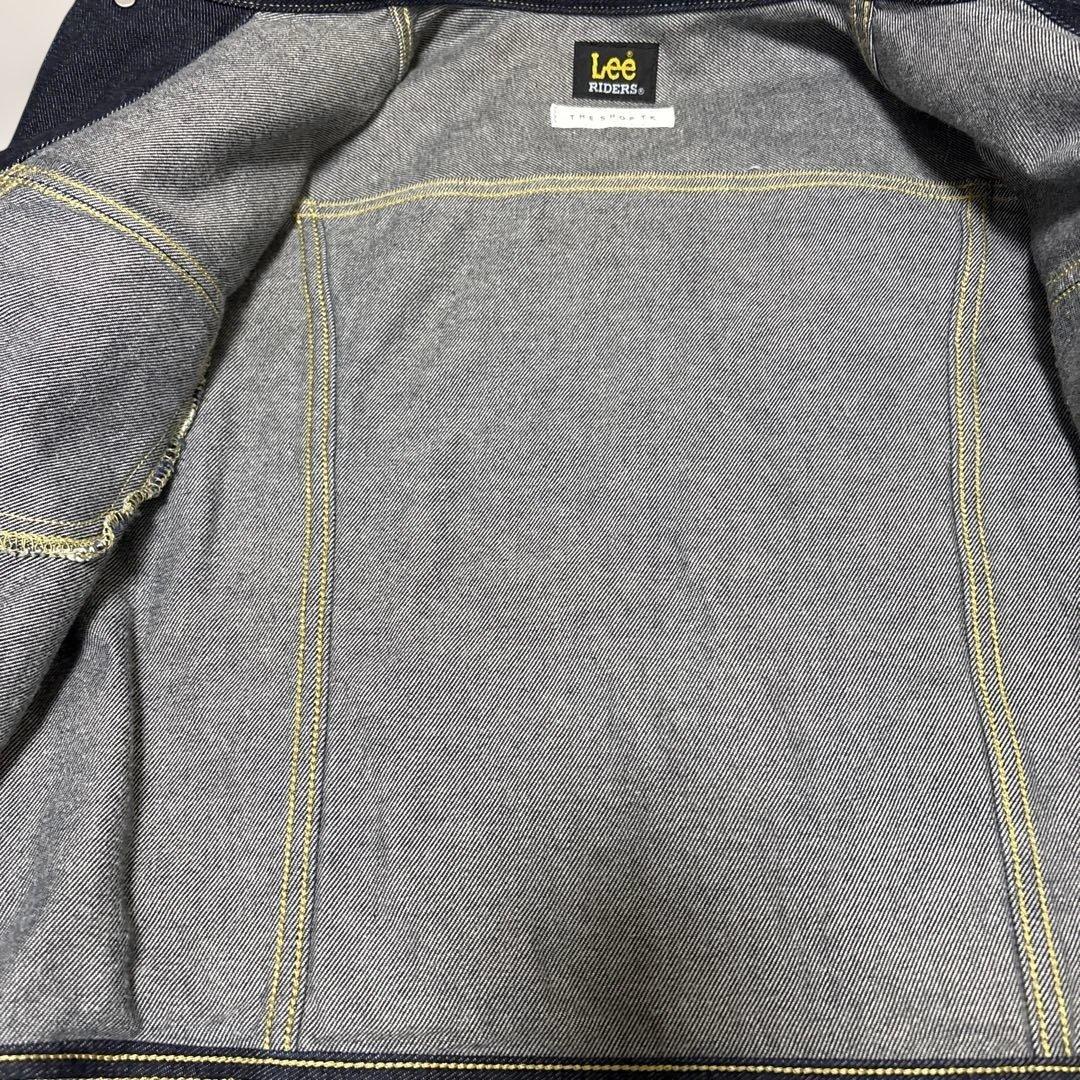 美品　Lee Riders ✖︎tk コラボ　デニムジャケット インディゴ　濃紺