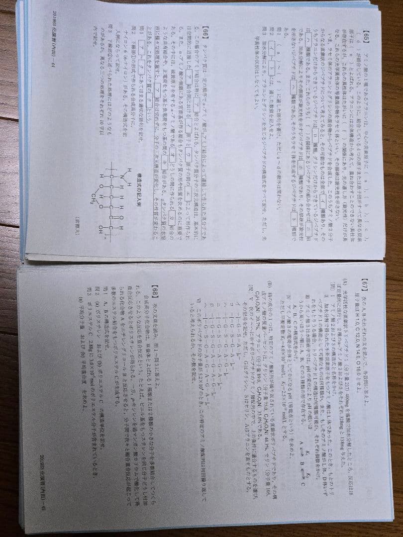 【期間限定出品・価格交渉可】灘高校 2019年度 高3理系化学演習