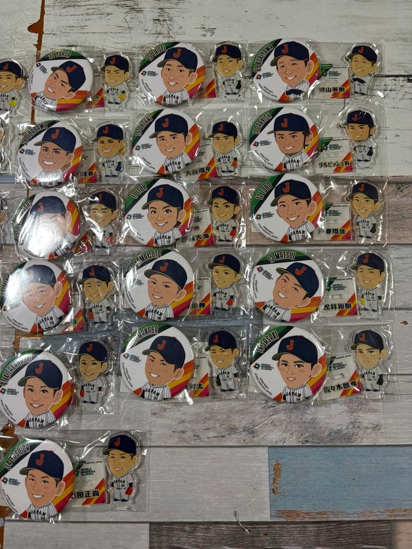 WBC 缶バッジ アクスタ