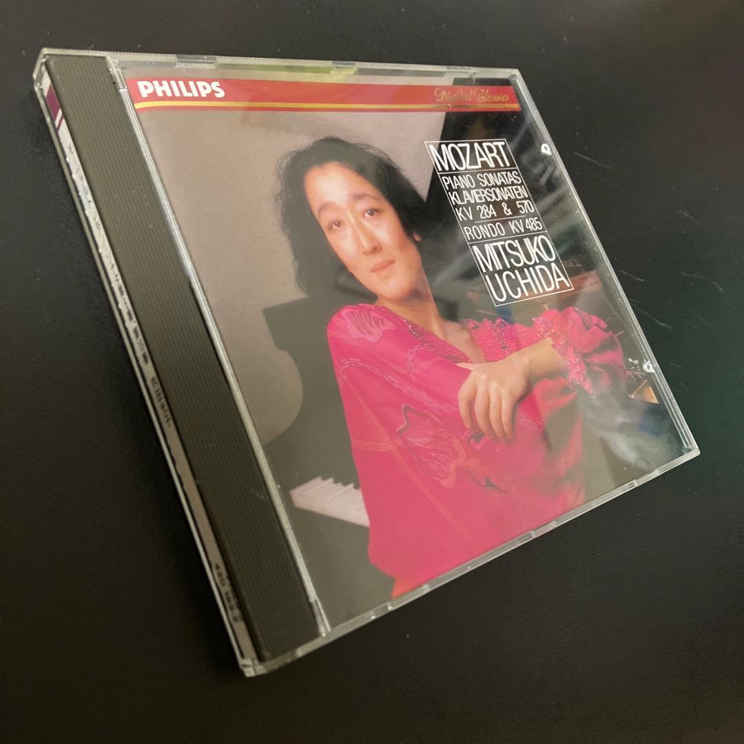 【売約済】内田光子／モーツァルト：ピアノ・ソナタ第6＆16番、ロンドK.485
