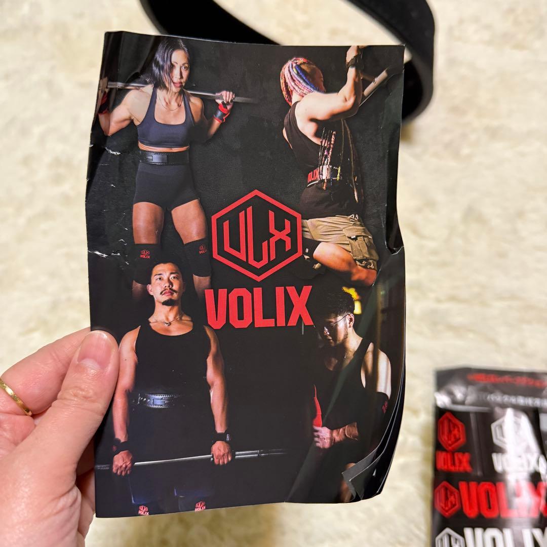 【美品】VOLIX トレーニング・パワーベルト 黒　Sサイズ