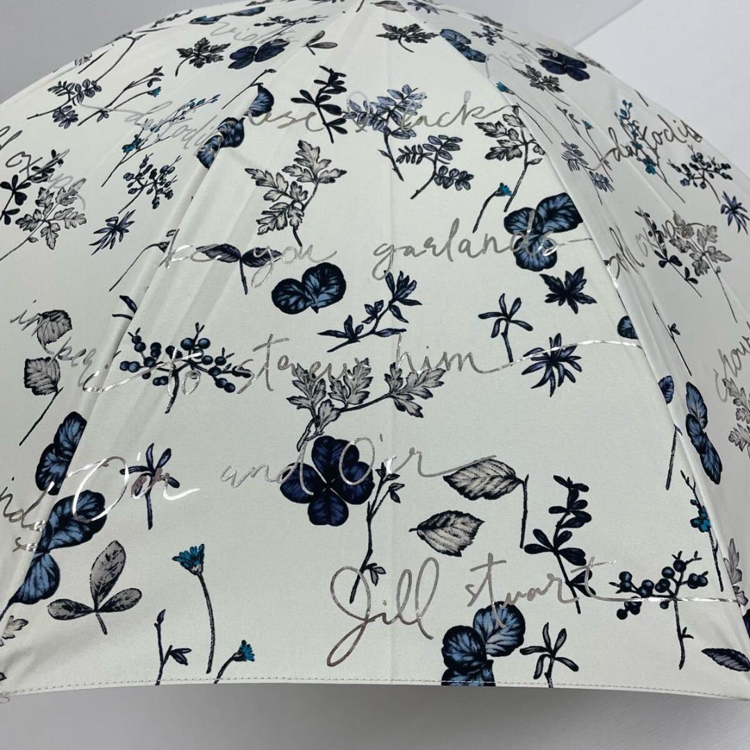 新品52897　ジルスチュアート＊ボタニカルプリント 晴雨兼用日傘雨傘