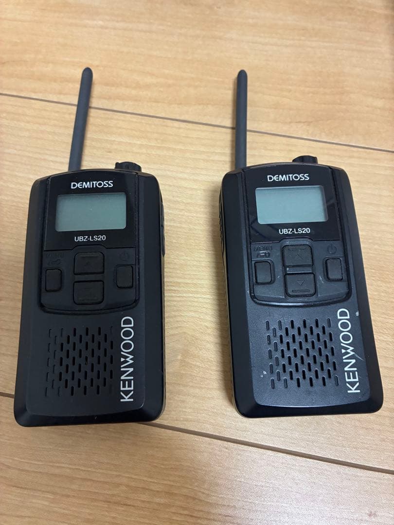 コ*ー様 KENWOOD UBZ-LS20 トランシーバー 2台セット