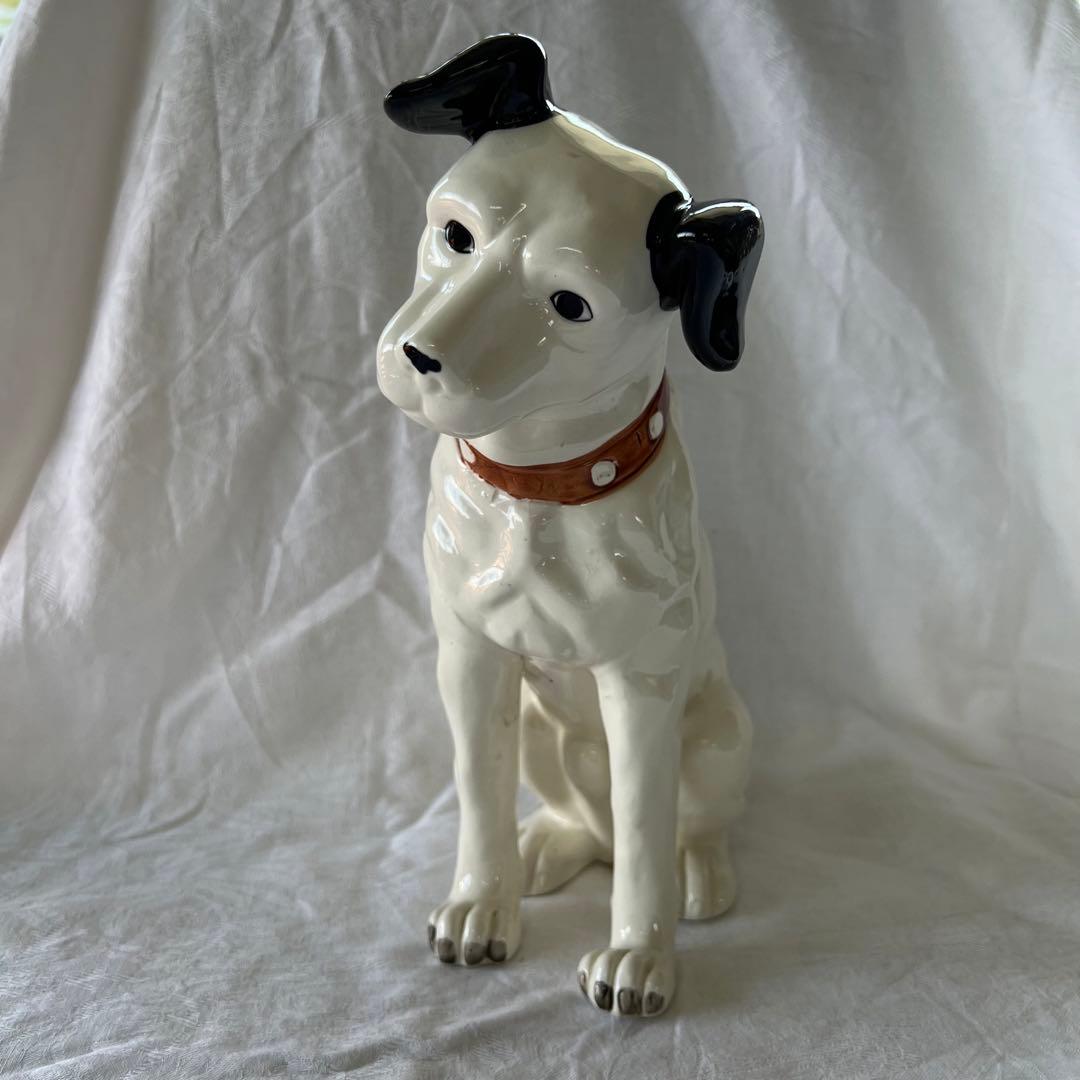 ビクター犬 ニッパー　置物　爪あり　　旧型タイプ　レア　約25cm
