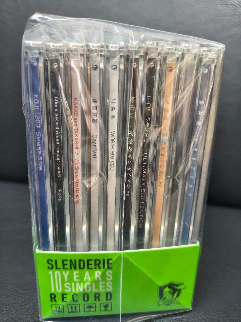 邦楽 SLENDERIE RECORD 10YEARS 10SINGLES