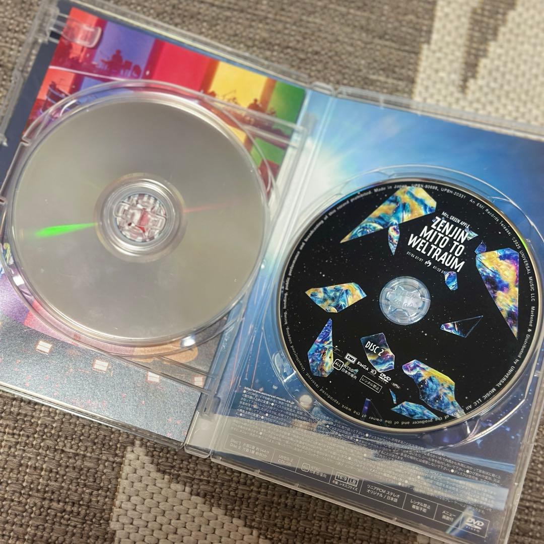 Mrs.GREEN APPLE ミセス ゼンジン未到とヴェルトラウム DVD