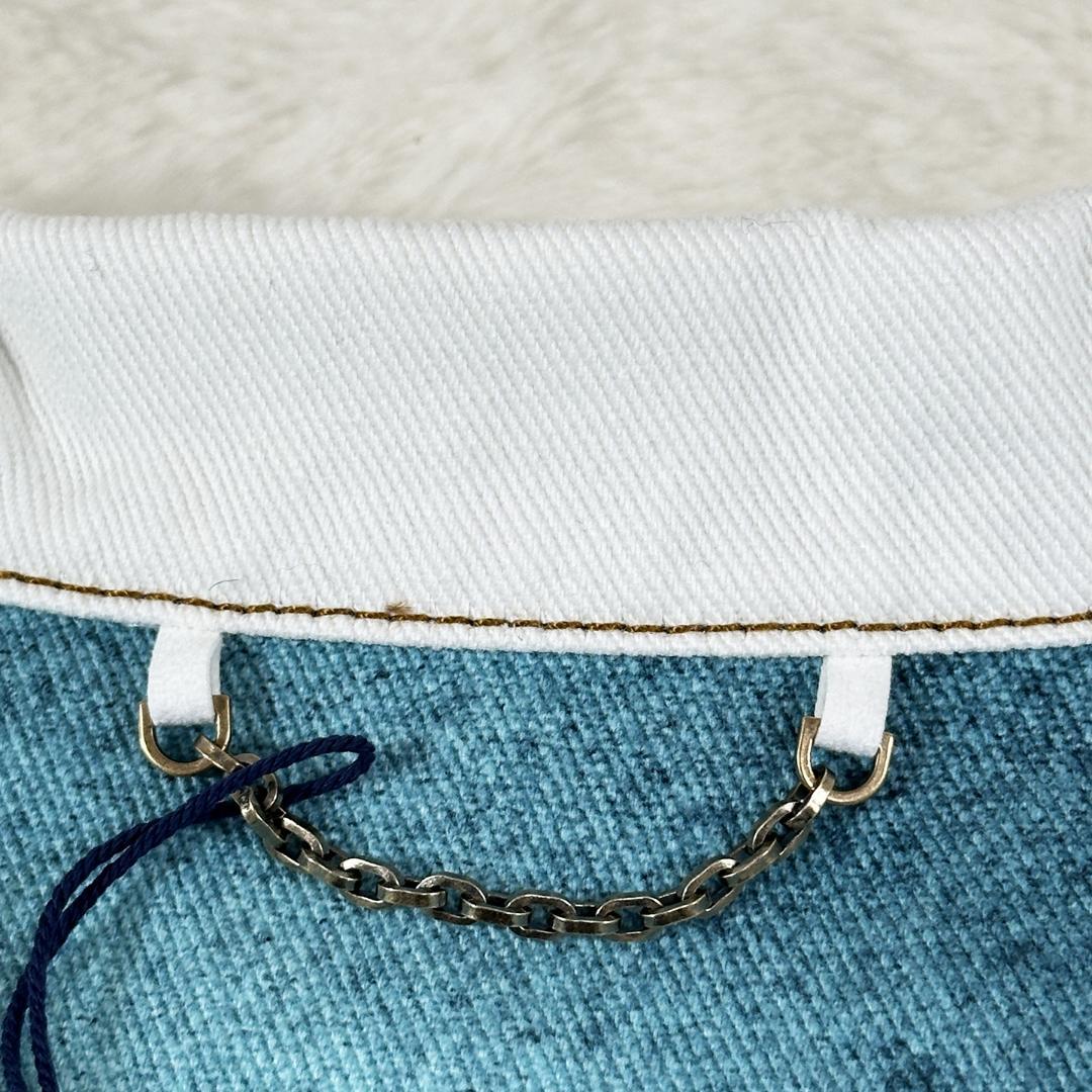 LOUIS VUITTON 23SS スプレーモノグラムデニムジャケット 50