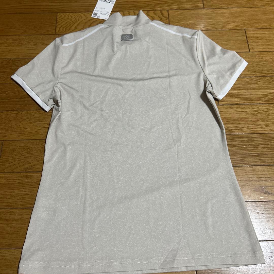 未使用品LANVIN SPORTレディースモックネック半袖シャツ