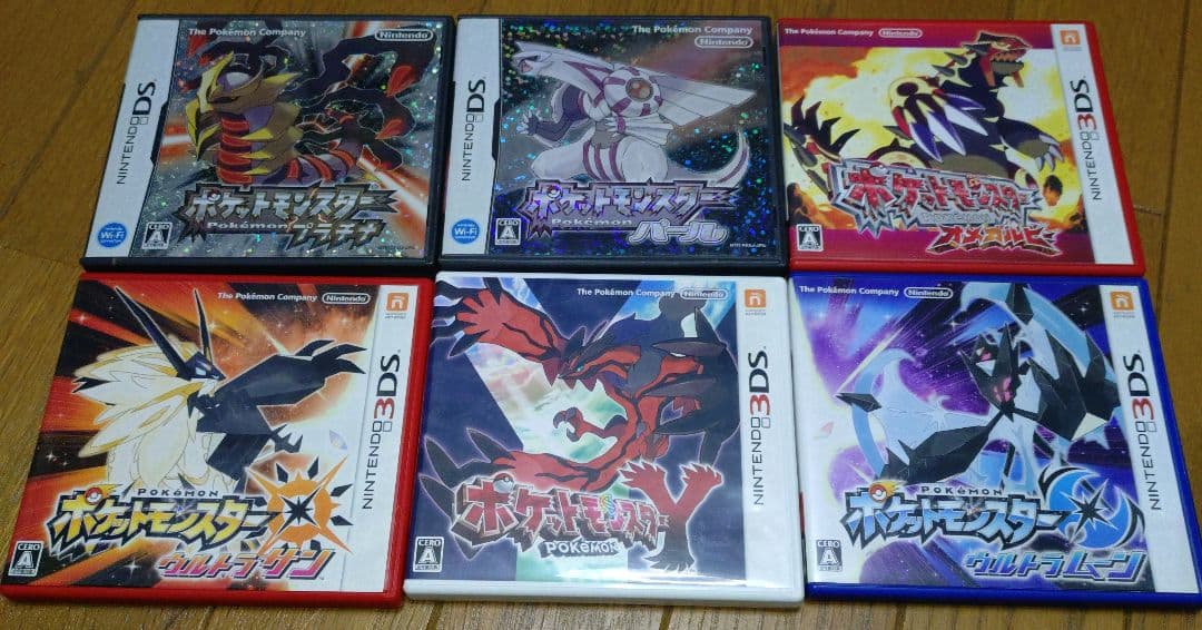 ポケットモンスター ゲームソフト 6本セット