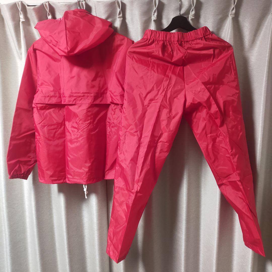 【90s未使用品】 Champion レインブレーカー 上下 Sサイズ