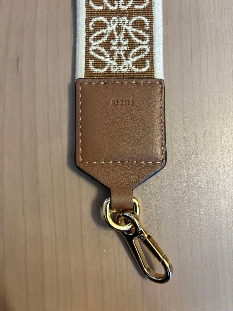 （新品）アナグラム ストラップ（ジャカード&カーフ）