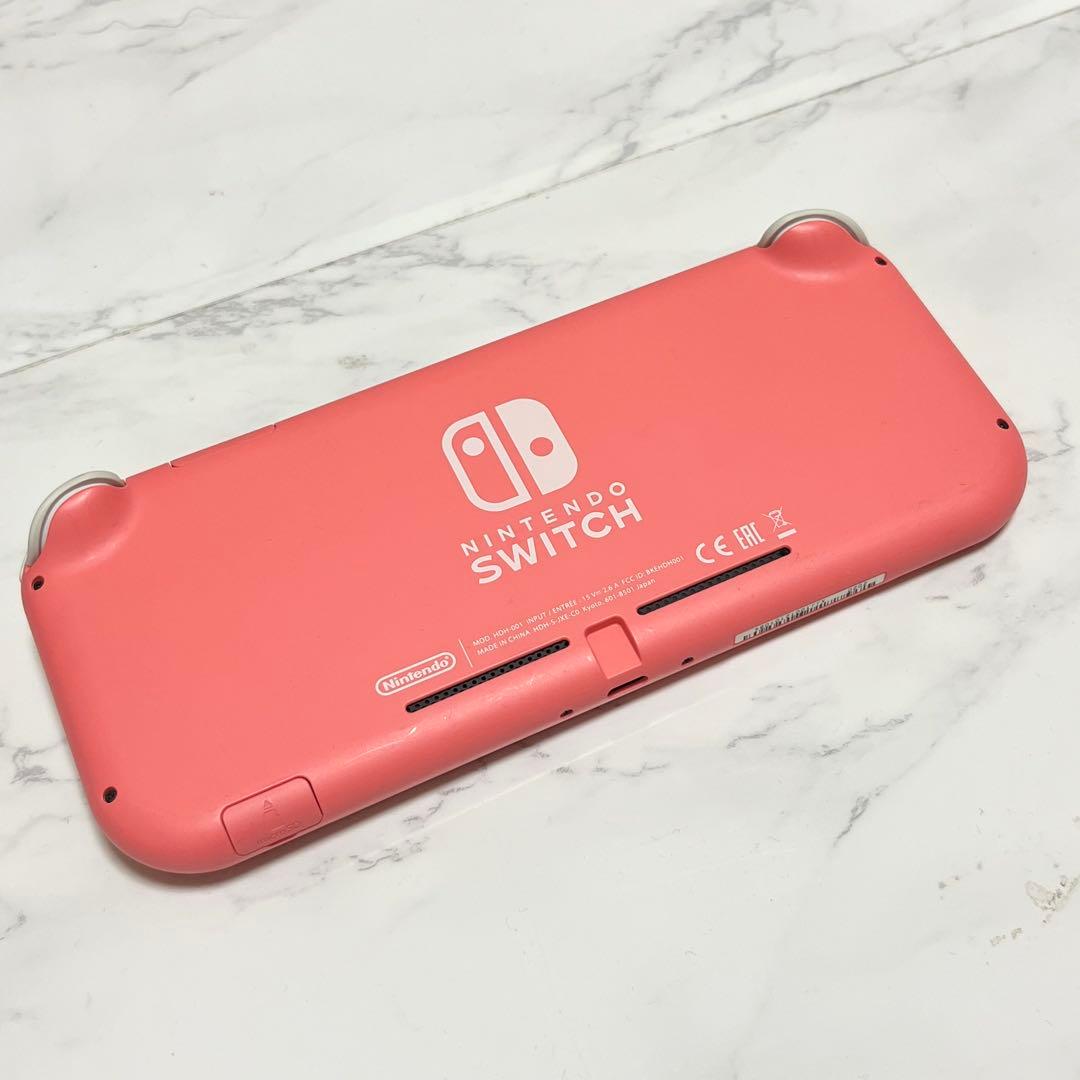 Nintendo Switch Lite コーラルピンク 充電器・あつ森付き