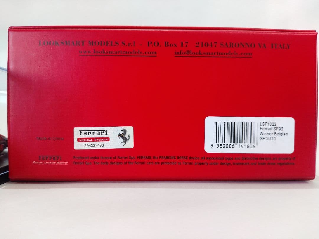 ミニカー Look Smart 1/43 Ferrari SF90 Leclerc